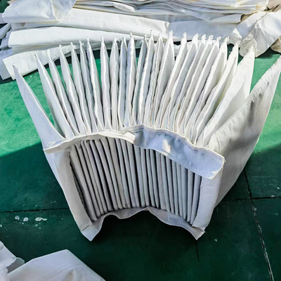 Bom preço. Sacos de filtro de coleta de poeira de bolso sintéticos de alta eficiência tecidos on-line