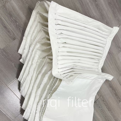 Bom preço. 17 bolsos Saco de filtro de poeira personalizado para coletor de poeira único on-line