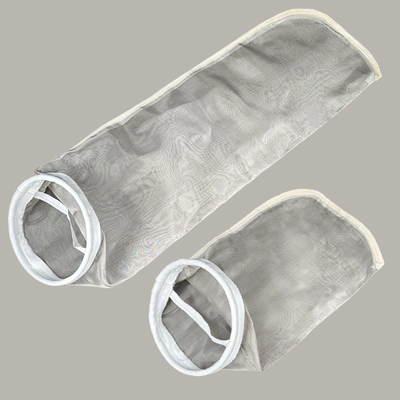 Bom preço. Saco de filtro de aço inoxidável Saco de filtro de líquido de tinta química resistente à corrosão on-line