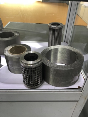 Bom preço. Rede de arame de aço inoxidável da fábrica 304L 316L Ss da amostra grátis para o filtro on-line