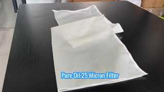 Introduzir saco de filtro de malha de monofilamento de nylon de 25 mícrons para filtragem de óleo para você