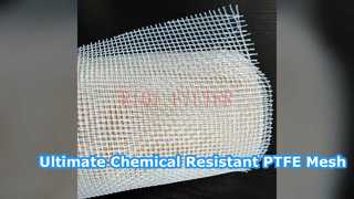 Tela do filtro de malha de PTFE do elevado desempenho 300 mícrons